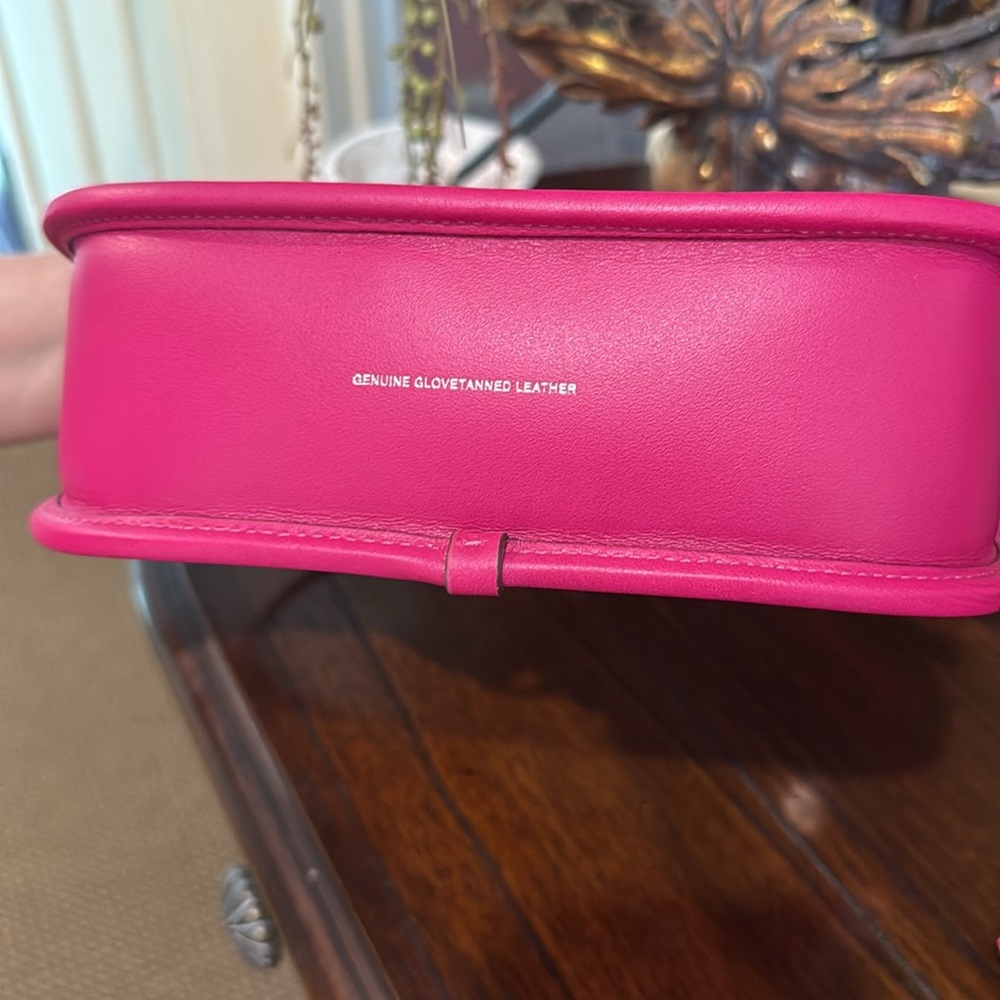 Coach swinger bag, 20 with matching card case dragon fruit - Picture 6 of 8